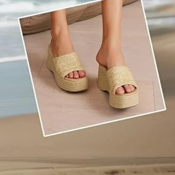 Women's Platform Summer Wedge